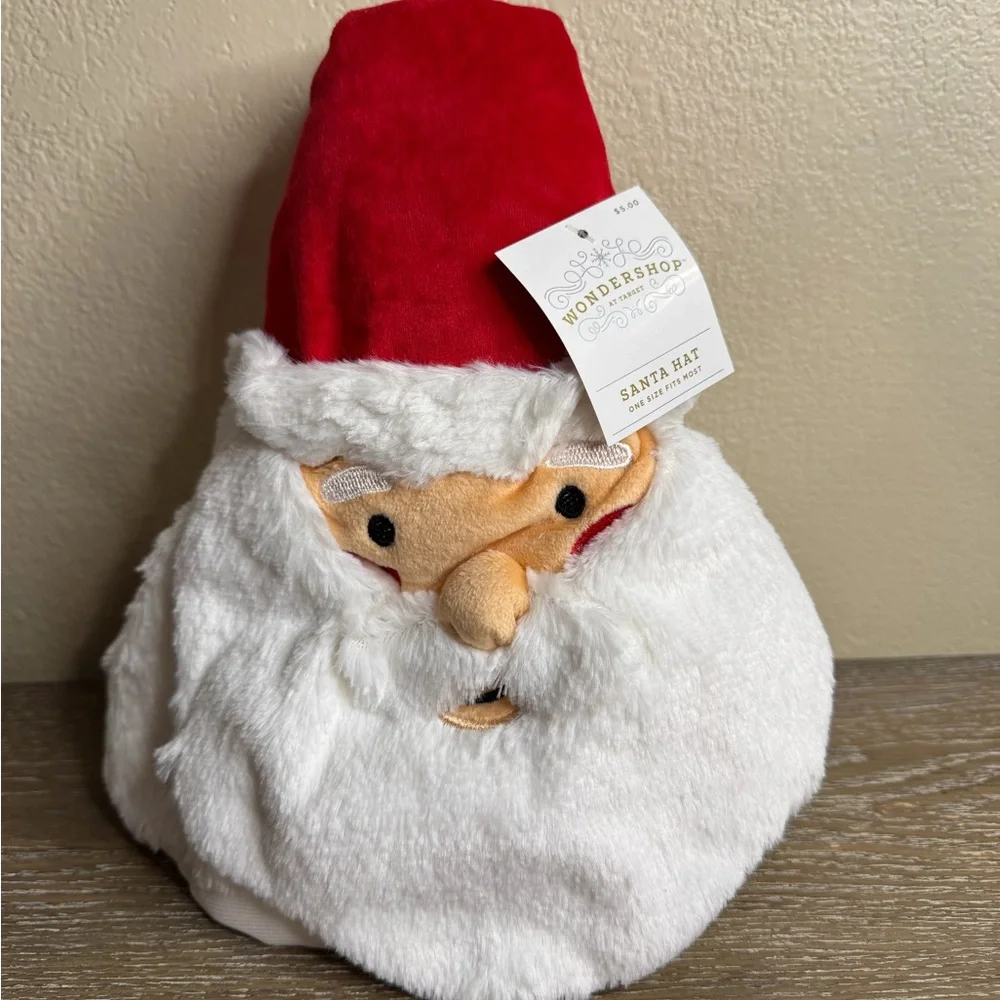 NWT Target Cone Santa Christmas Tree Topper